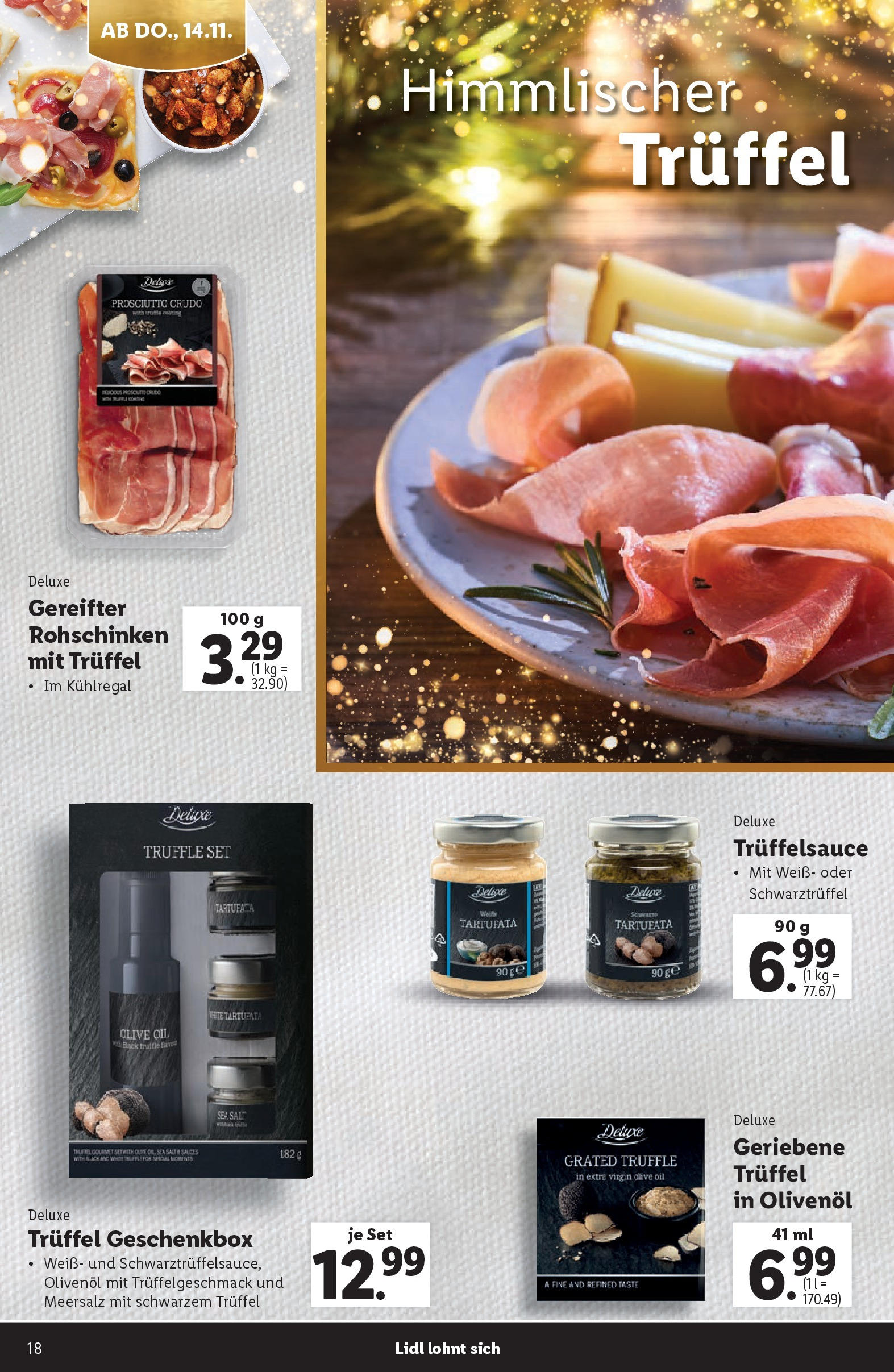 Lidl Flugblatt 07.11.2024 | WEIHNACHTEN | Seite: 18