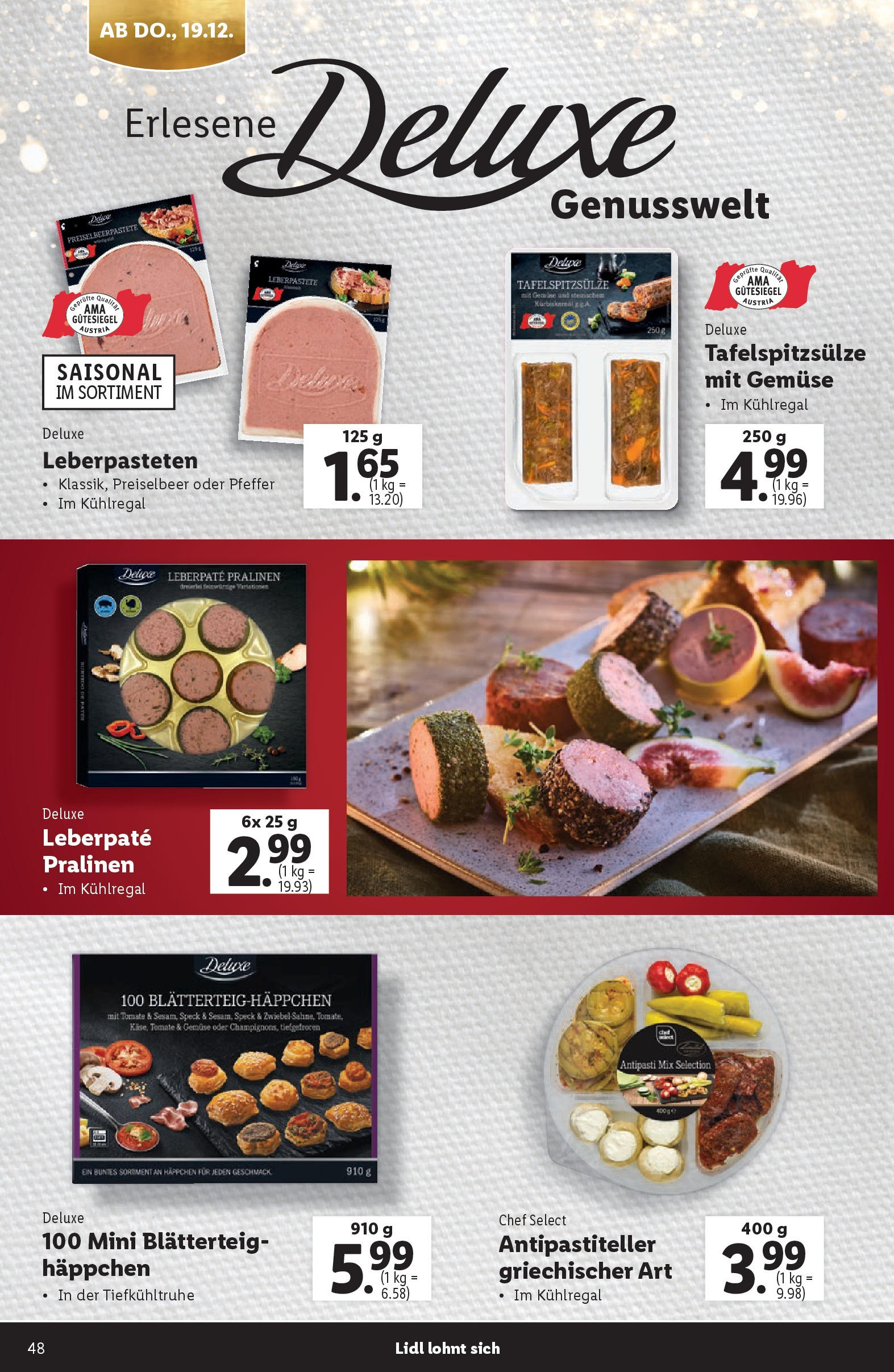 Lidl Flugblatt 07.11.2024 | WEIHNACHTEN | Seite: 48 | Produkte: Gemüse, Pfeffer