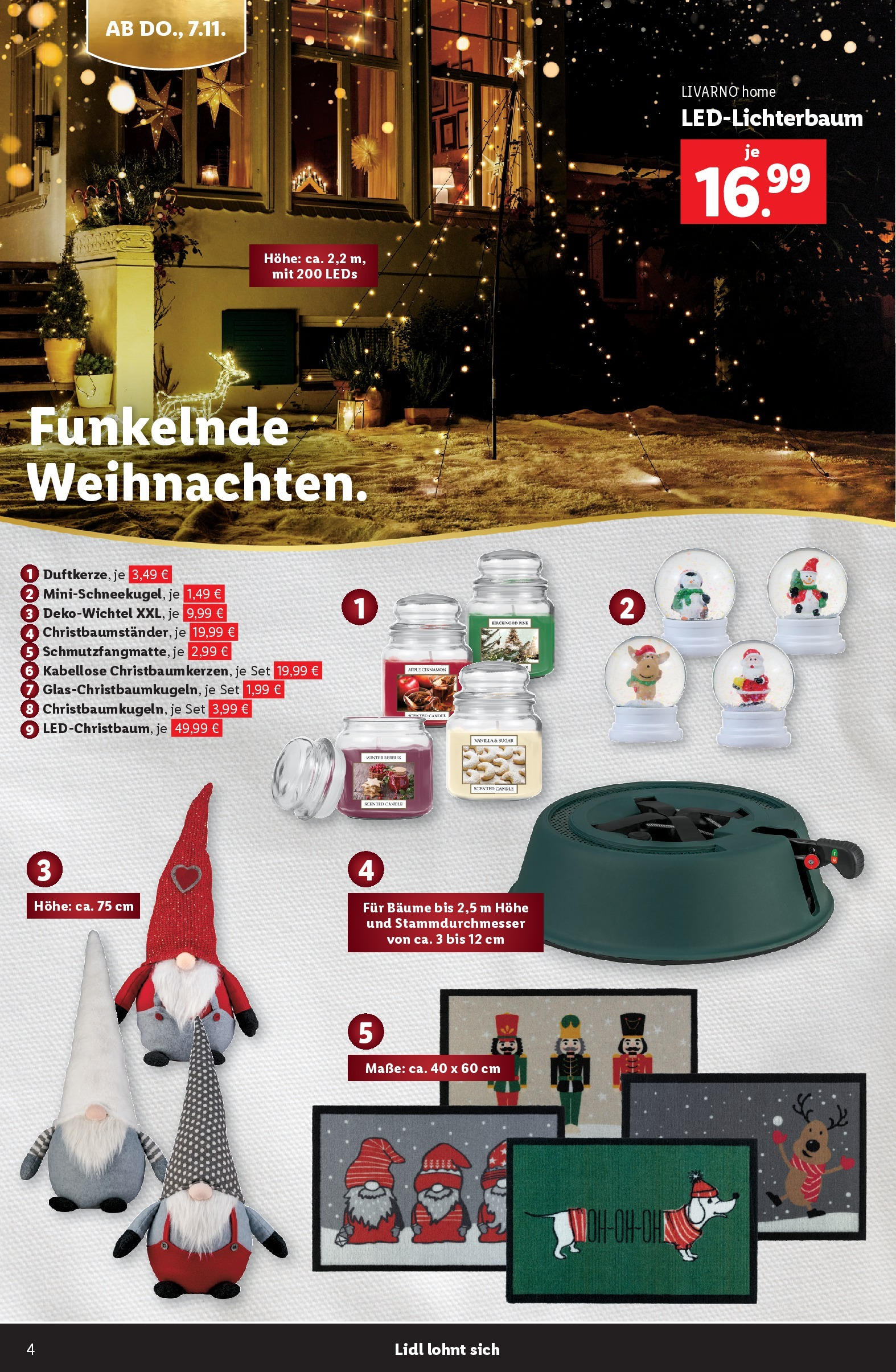 Lidl Flugblatt 07.11.2024 | WEIHNACHTEN | Seite: 4