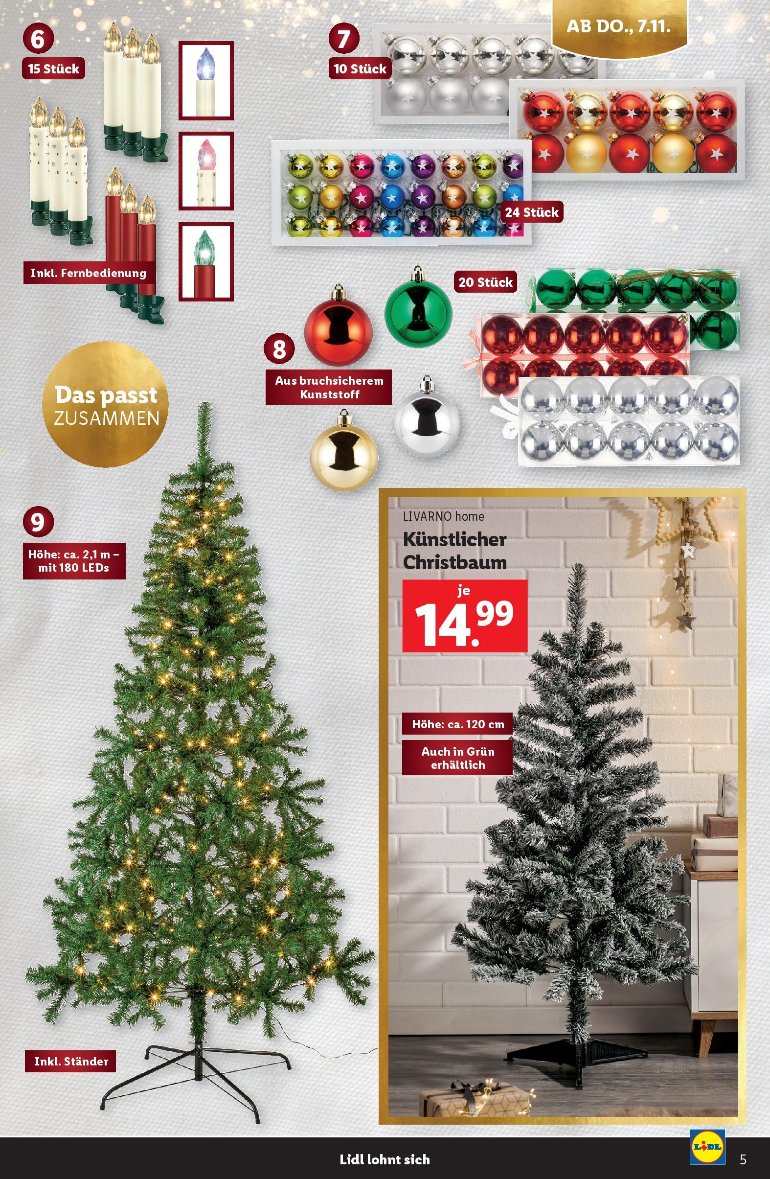 Lidl Flugblatt 07.11.2024 | WEIHNACHTEN | Seite: 5