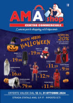 Amashop L'amore per la shopping ed il risparmio - al 31.10.2024