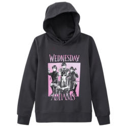 WEDNESDAY Hoodie mit großem Print (Nur online)