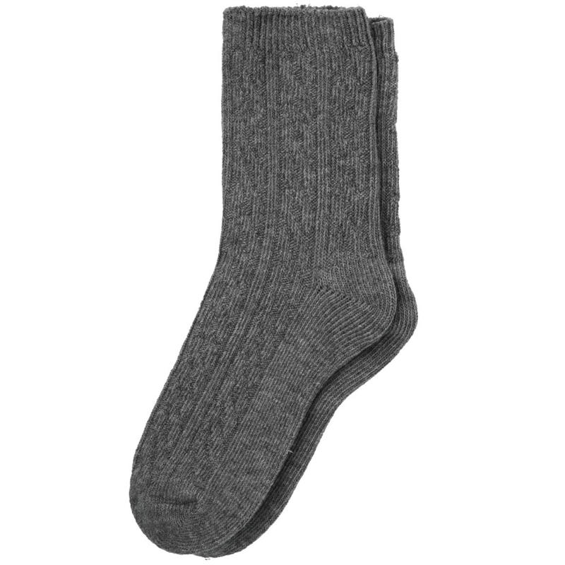 1 Paar Damen Socken mit kleinem Wollanteil