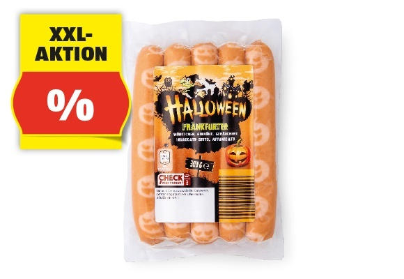 HALLOWEEN XXL Würstel, 300 g