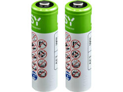 ISY IAB-2003 AA Akku, 1.2 Volt, 2.300 mAh 2 Stück