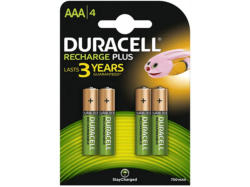 Duracell Rechargeable Micro AAA 750mAh, 4er-Pack; Batterie