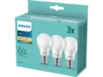 MediaMarkt Dornbirn Messepark Philips LED Lampe, Standardform, ersetzt 60W, E27, Warmweiß, 9 Watt, 806 Lumen, 3er Pack - bis 01.11.2025