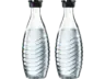 Sodastream Sp&uuml;lmaschinenfeste Glaskaraffe, 2-er Pack