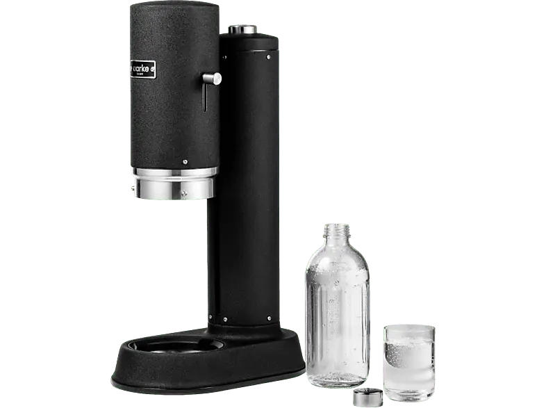 Aarke A1082 Carbonator Pro Wassersprudler mit 1 Flasche , Black Matt