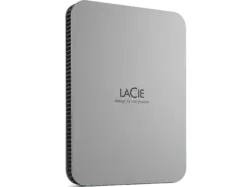 LACIE 1TB Festplatte extern Mobile Drive V2 Moon Silver, USB-C 3.0, silber