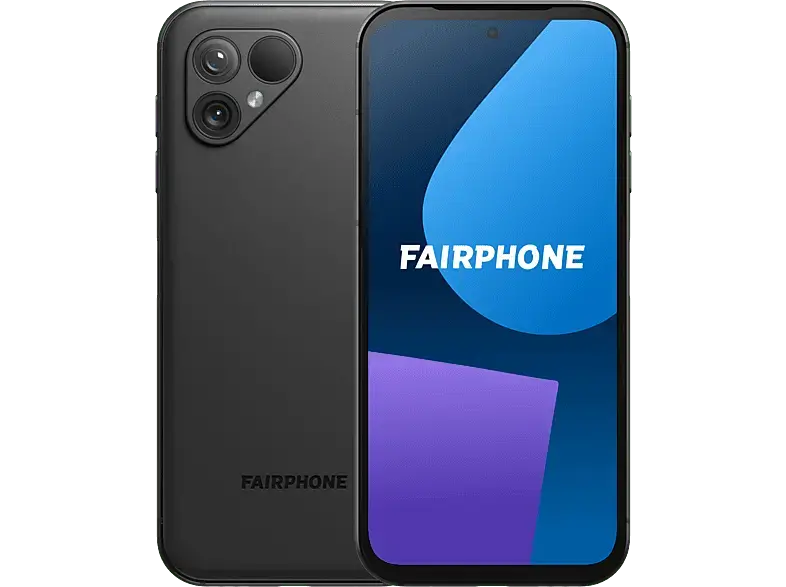 Fairphone 5 5G 6+128 GB, Mattschwarz