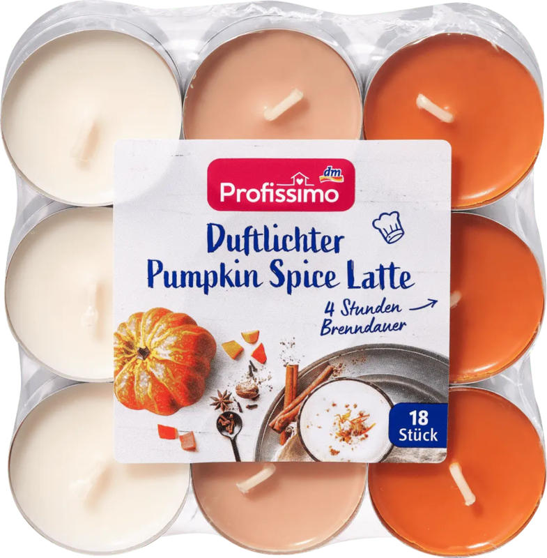 Profissimo Duftlichter Pumpkin Spice Latte