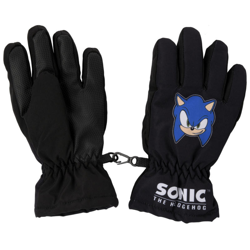 Sonic Handschuhe mit Lizenz-Motiv