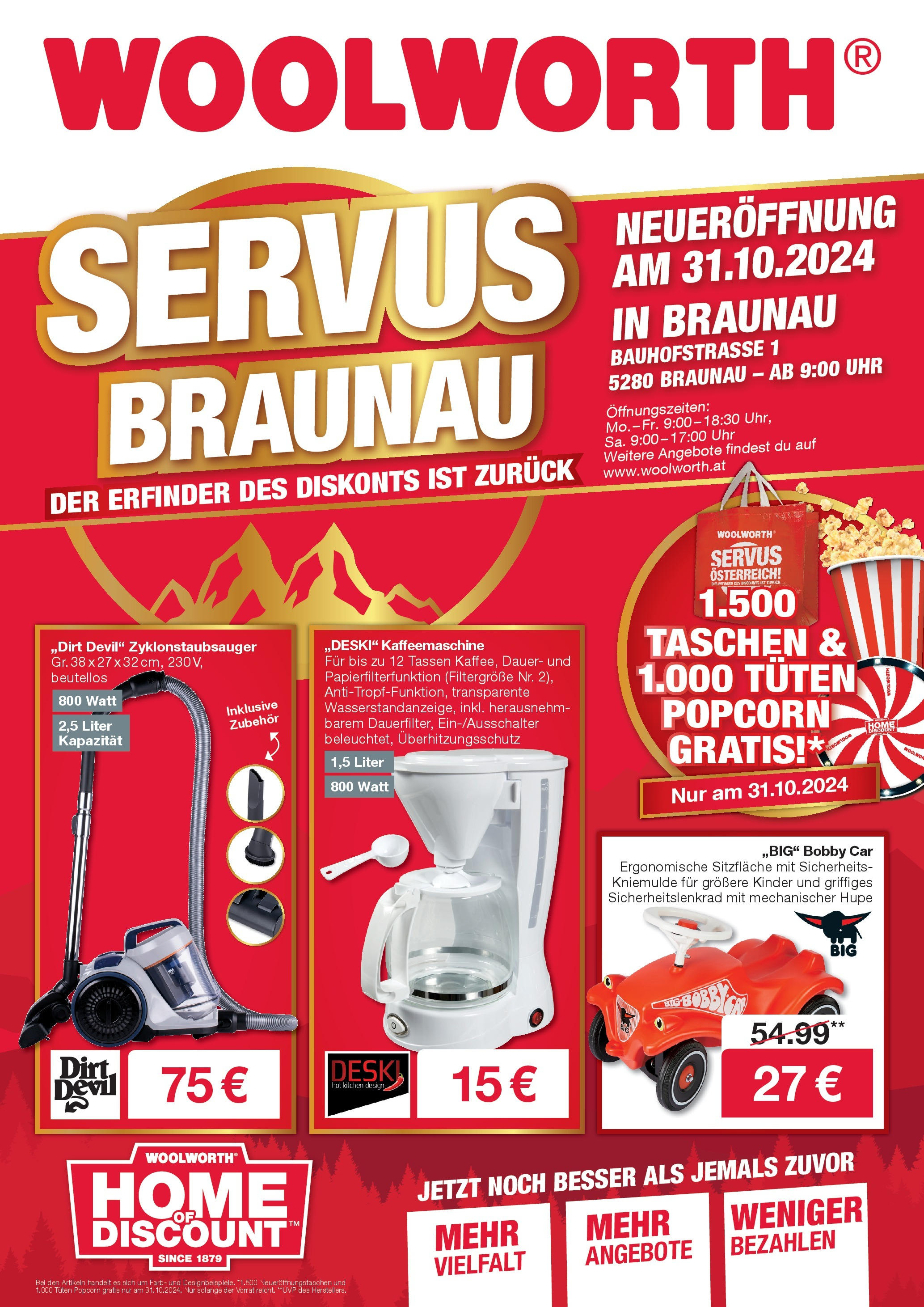  Woolworth Servus Braunau ab (26.10.2024 - 31.10.2024) - Seite 1