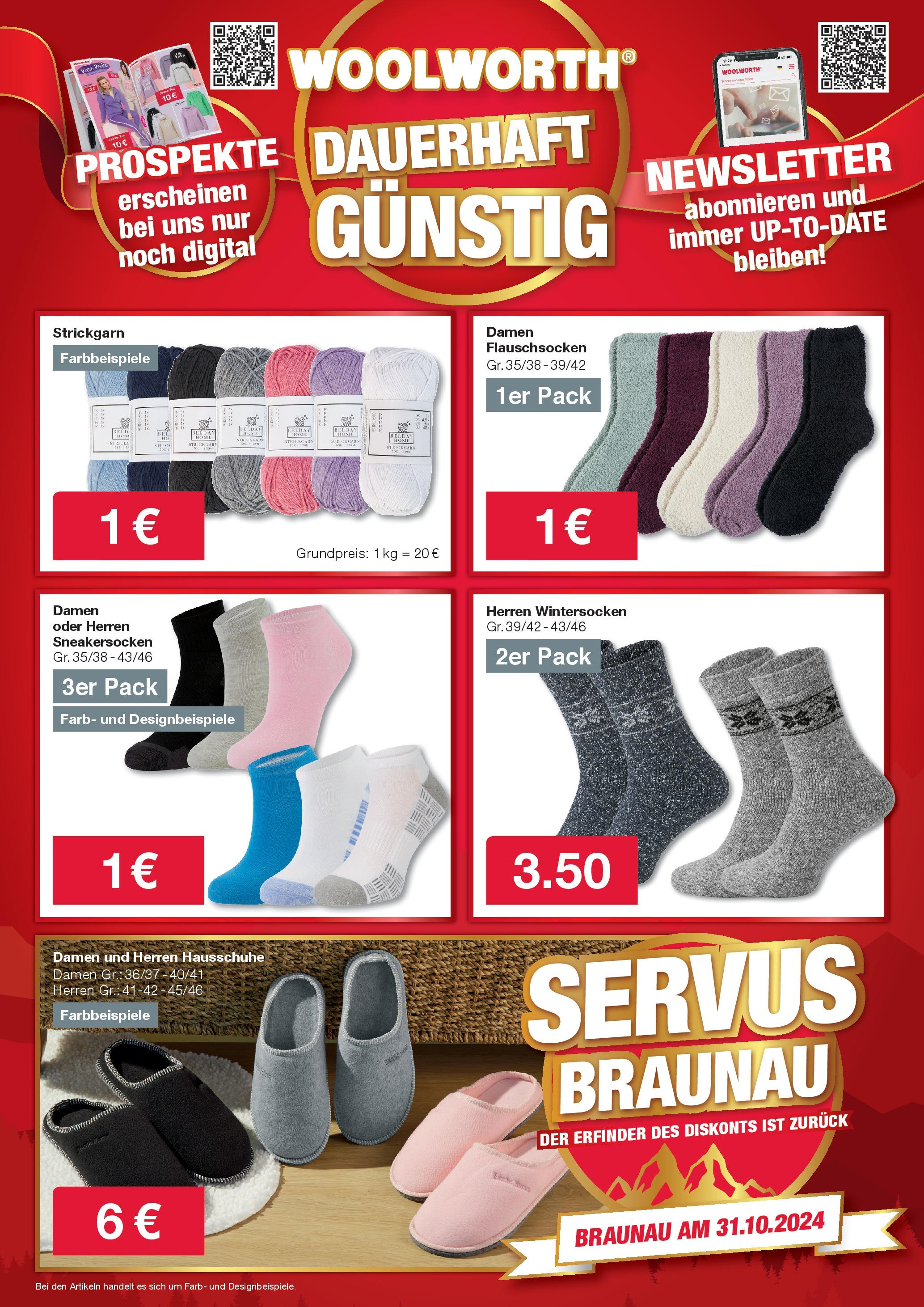 Woolworth Servus Braunau von 26.10.2024 - Aktuelle Angebote | Seite: 6 | Produkte: Hausschuhe