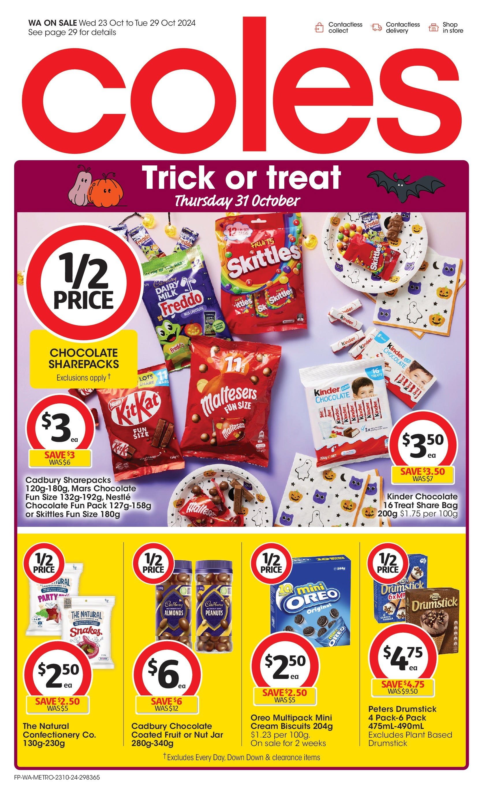 ﻿﻿Coles catalogue valid from 23/10/2024 > Online Australia | Page: 1