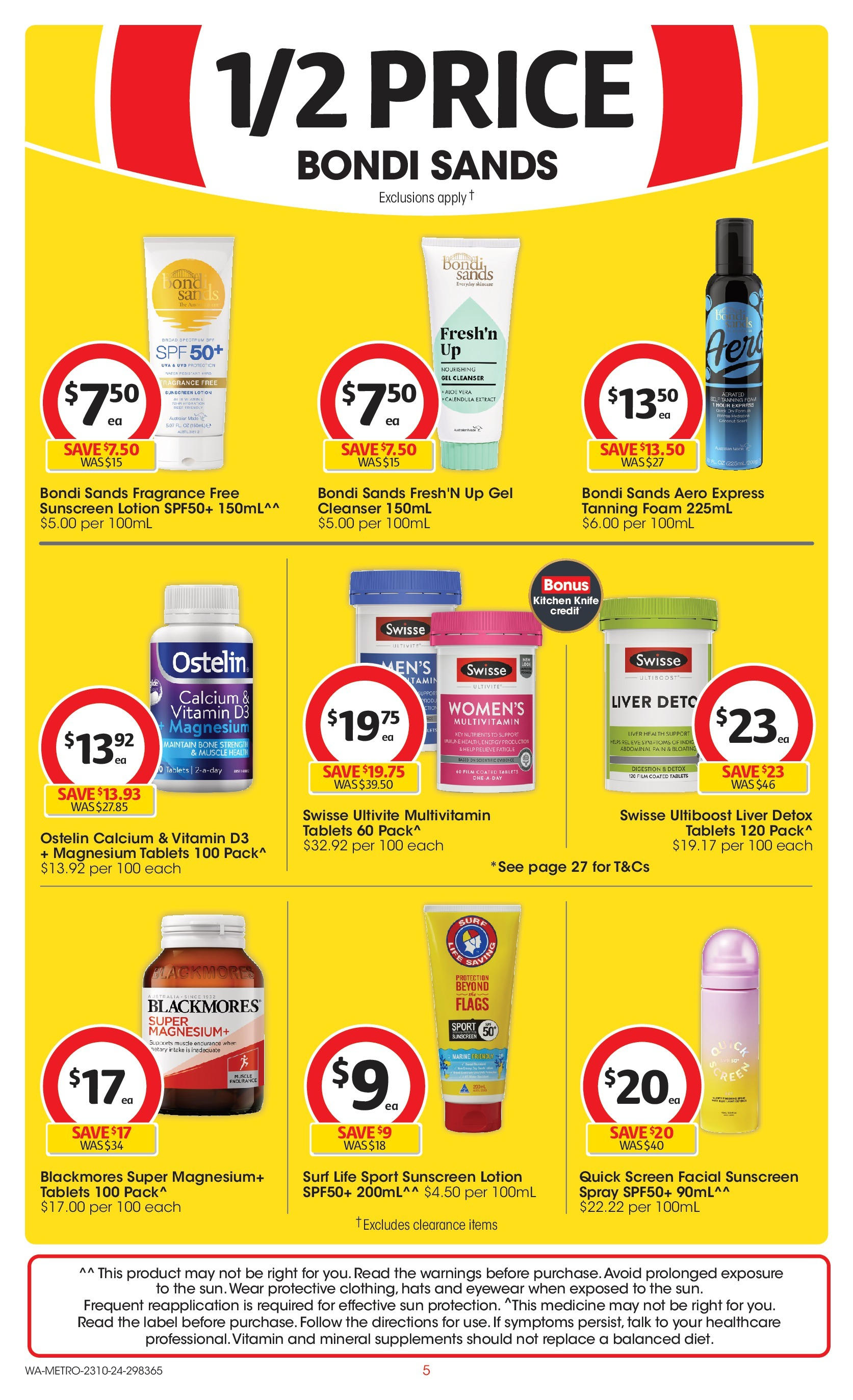 ﻿﻿Coles catalogue valid from 23/10/2024 > Online Australia | Page: 5