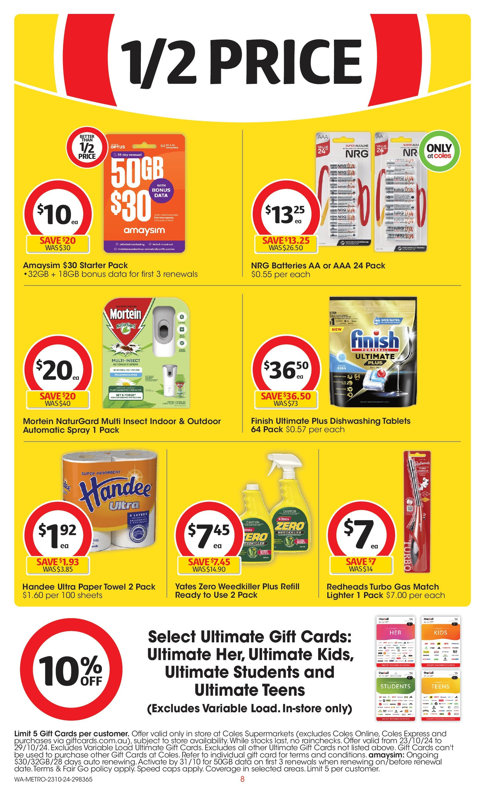 ﻿﻿Coles catalogue valid from 23/10/2024 > Online Australia | Page: 8