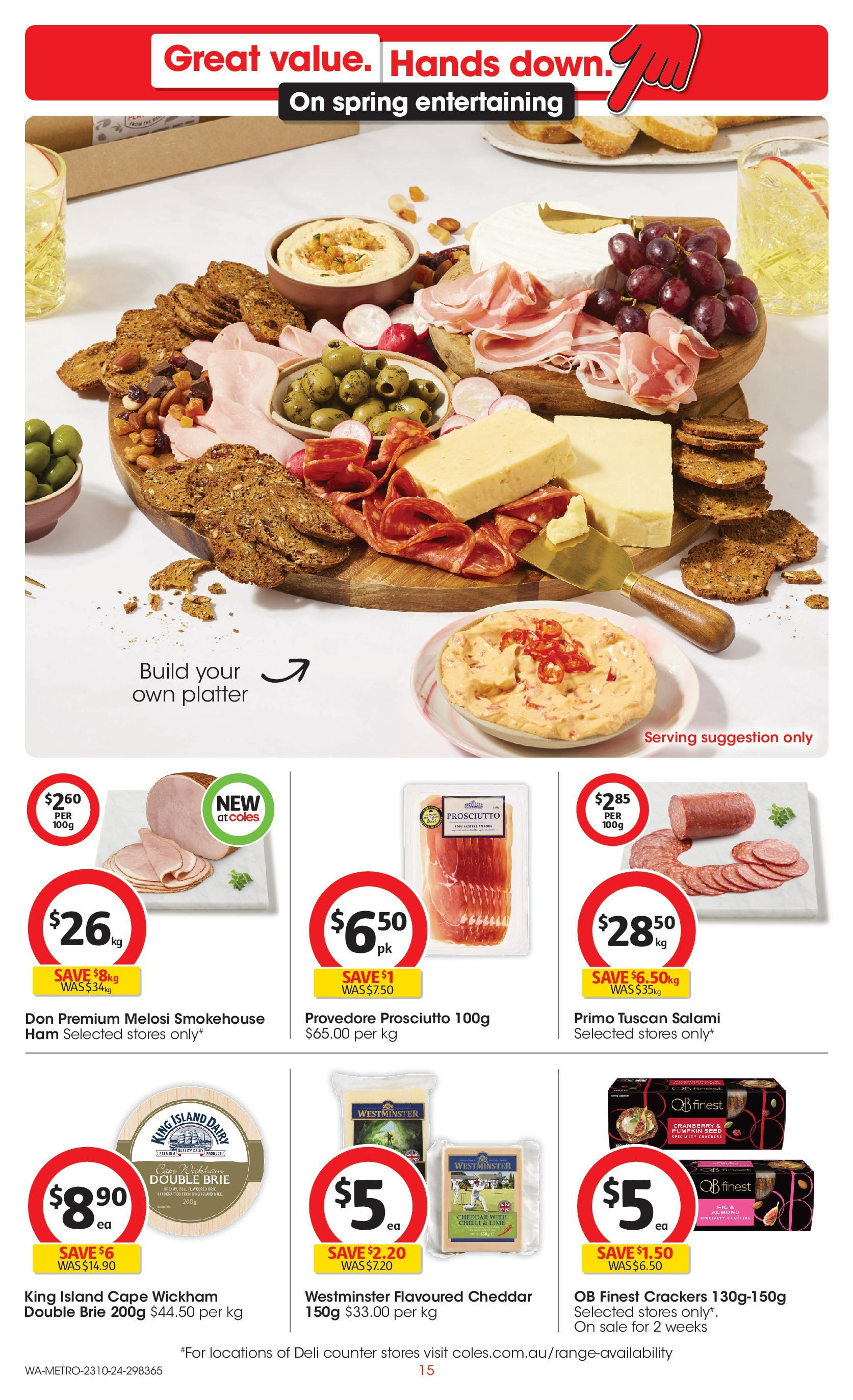 ﻿﻿Coles catalogue valid from 23/10/2024 > Online Australia | Page: 15