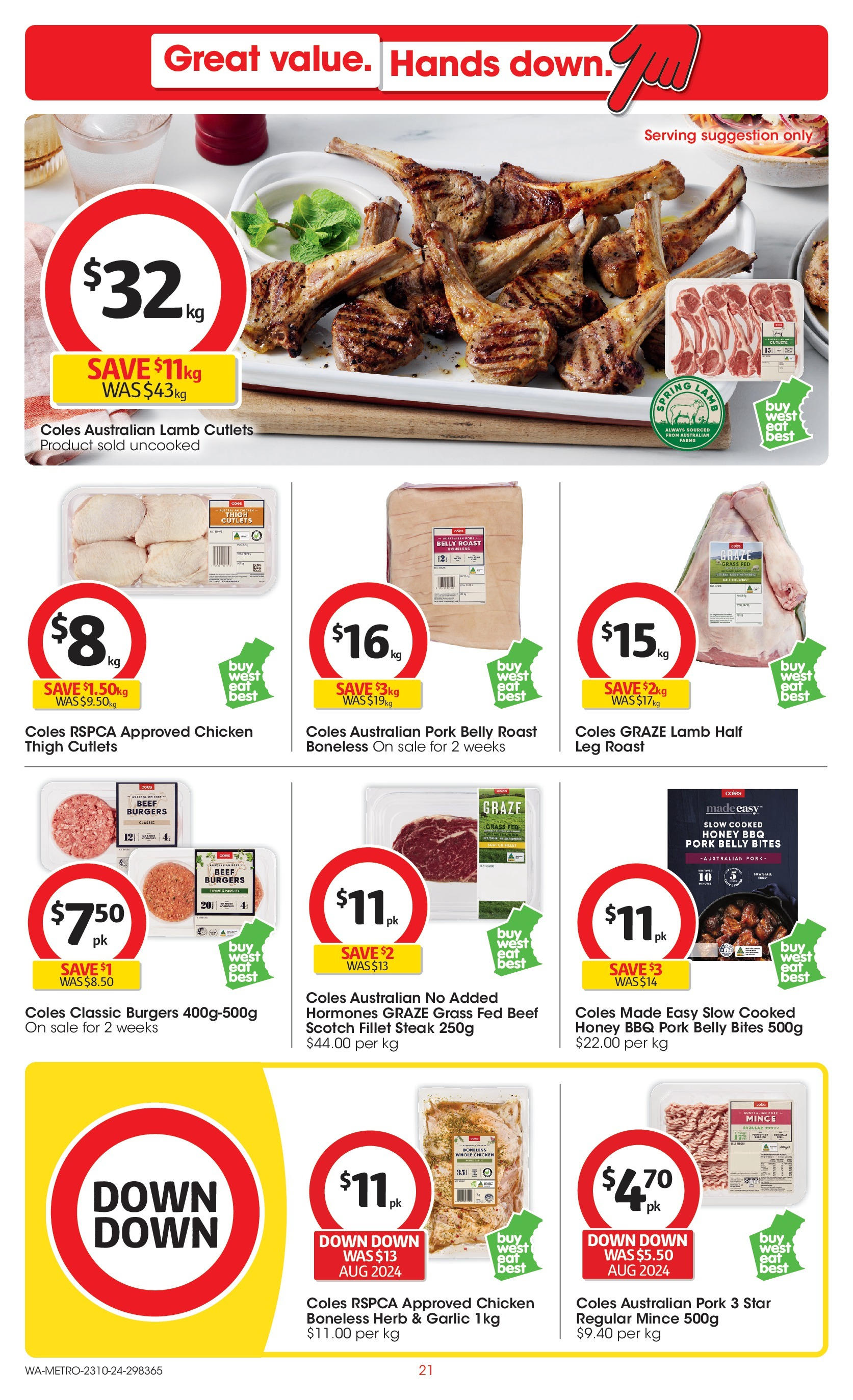 ﻿﻿Coles catalogue valid from 23/10/2024 > Online Australia | Page: 21