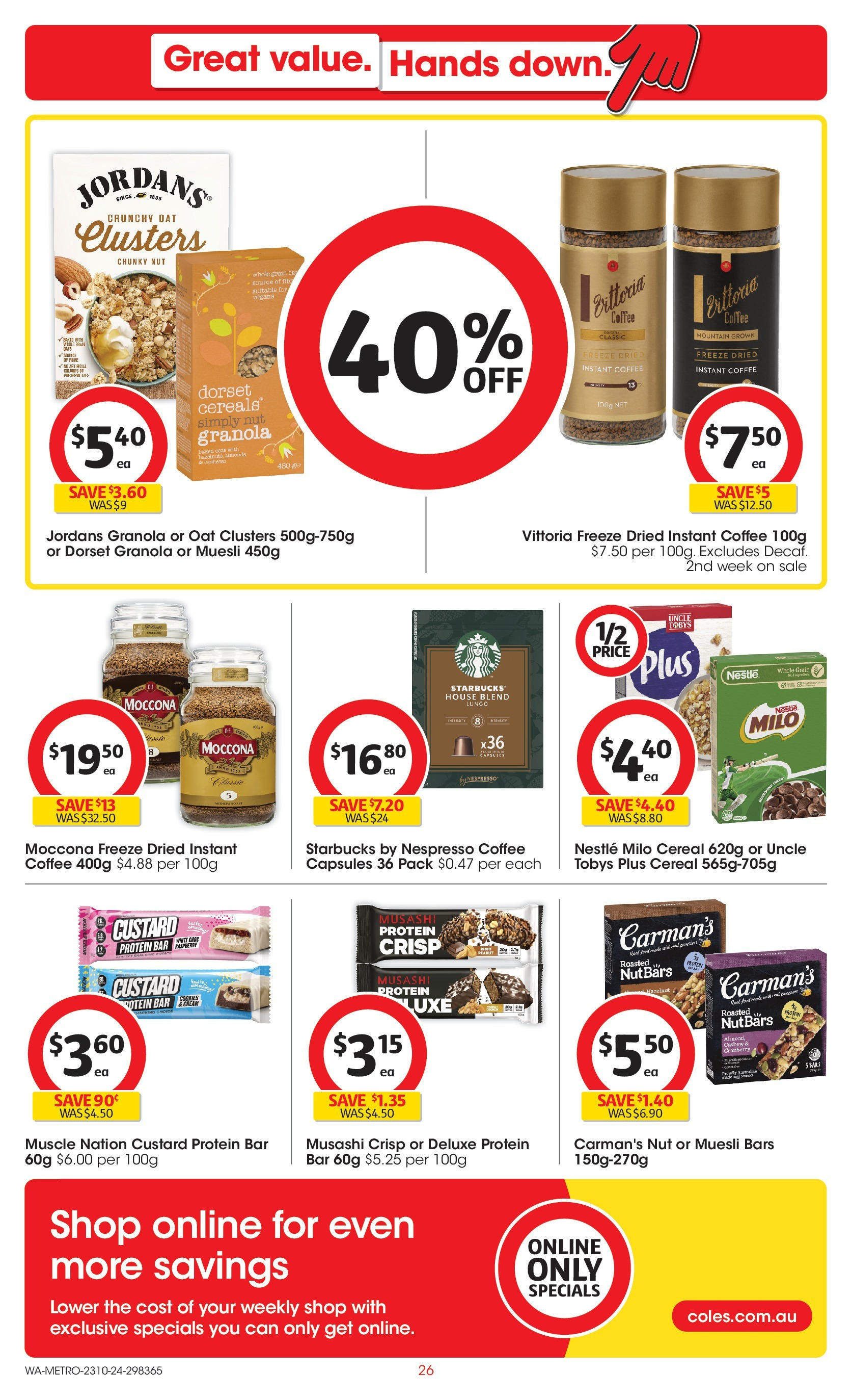 ﻿﻿Coles catalogue valid from 23/10/2024 > Online Australia | Page: 26