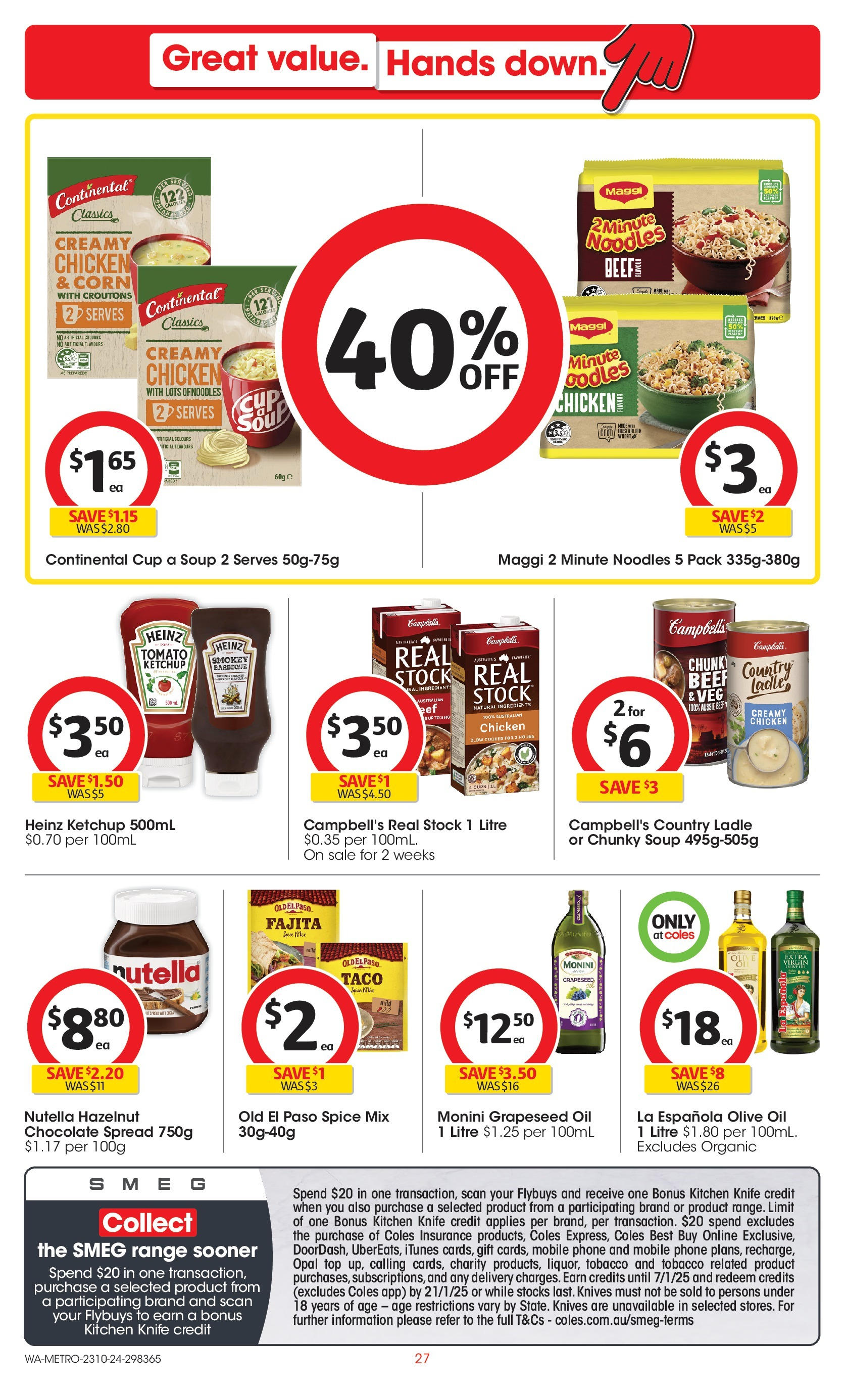 ﻿﻿Coles catalogue valid from 23/10/2024 > Online Australia | Page: 27