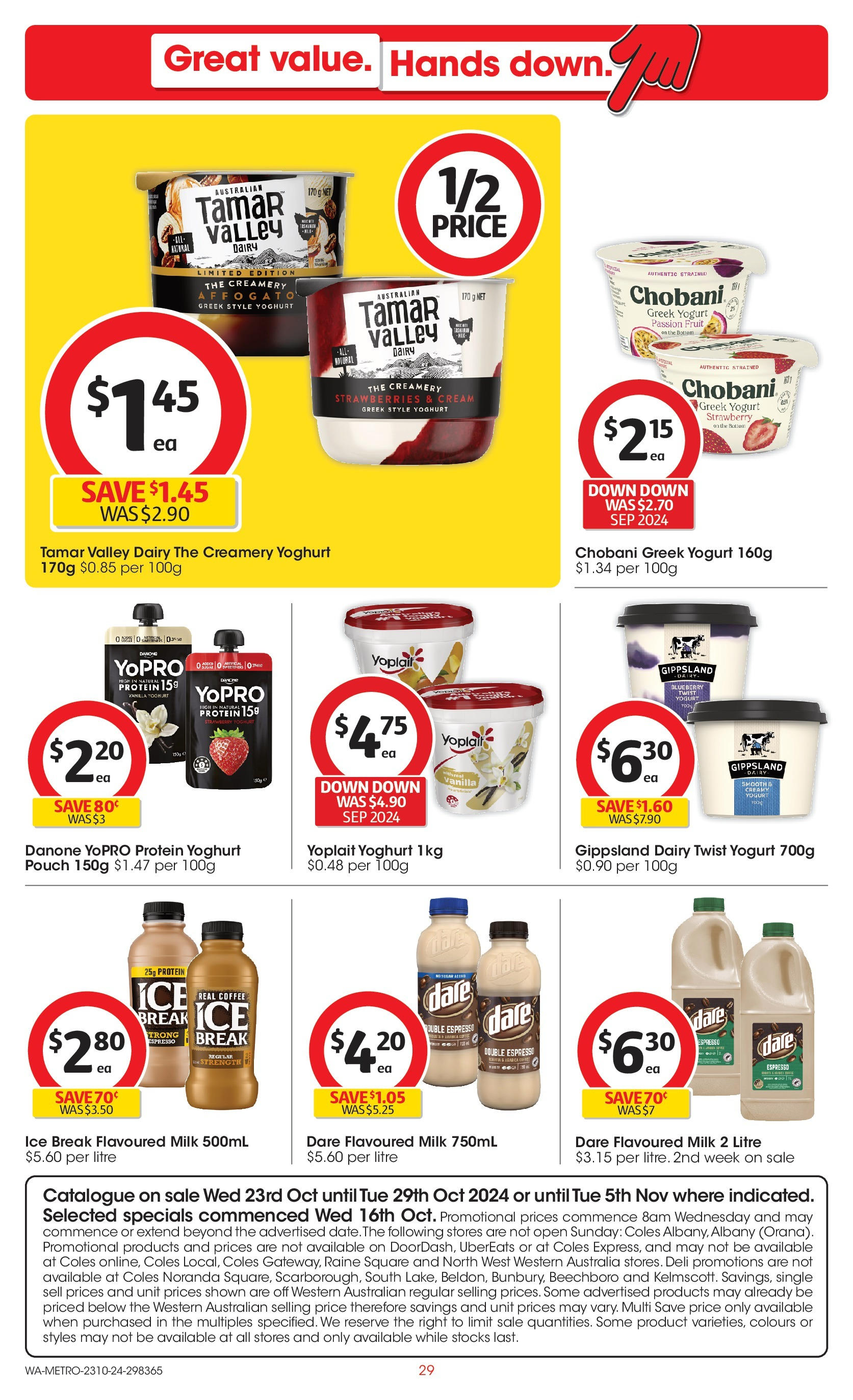 ﻿﻿Coles catalogue valid from 23/10/2024 > Online Australia | Page: 29