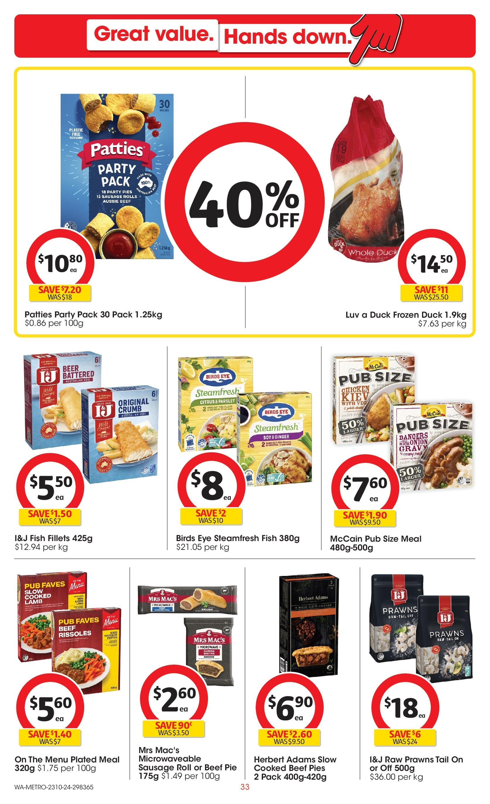 ﻿﻿Coles catalogue valid from 23/10/2024 > Online Australia | Page: 33