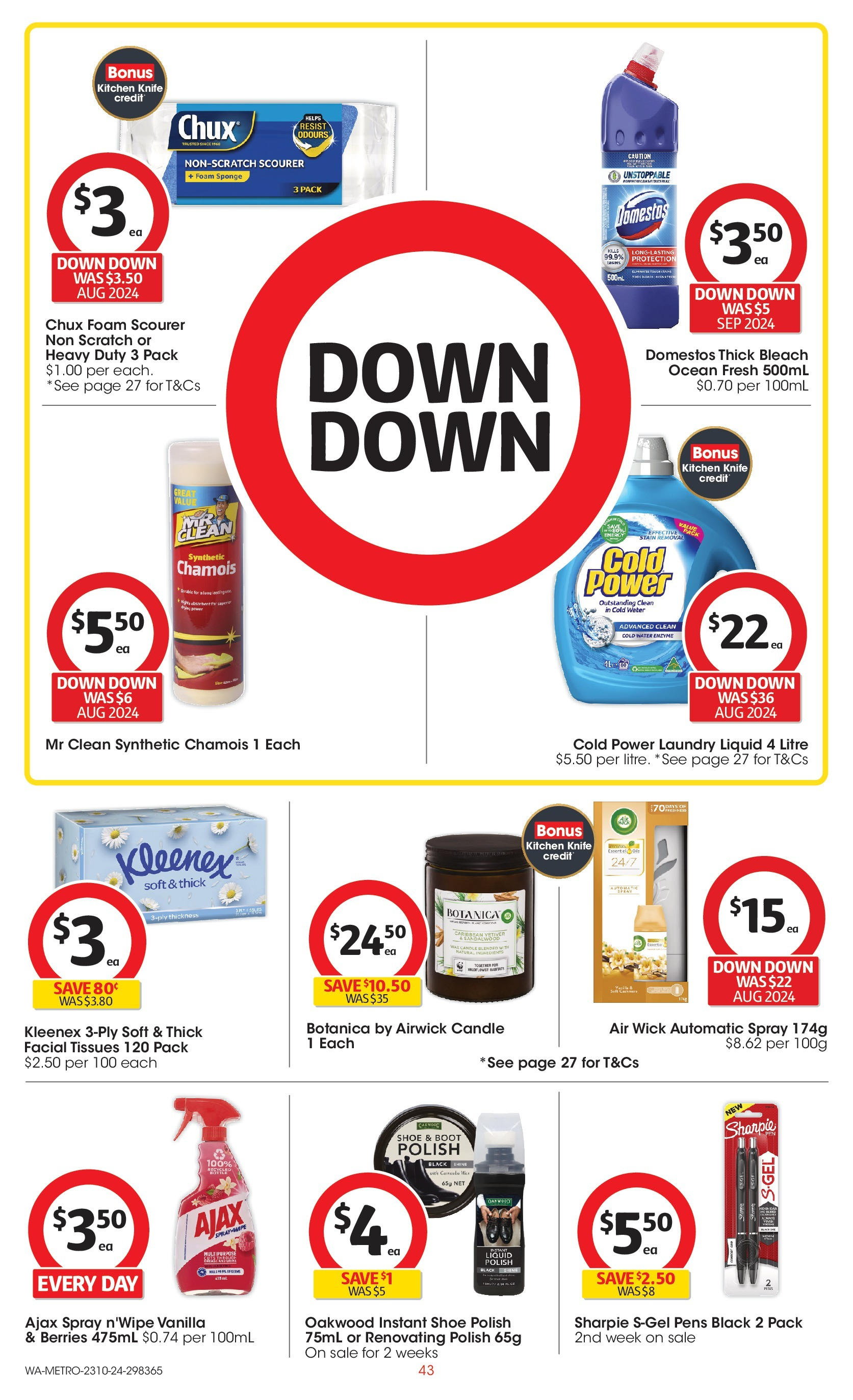 ﻿﻿Coles catalogue valid from 23/10/2024 > Online Australia | Page: 43