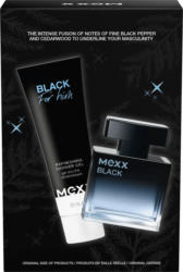 Mexx Geschenkset Black for Him 2tlg