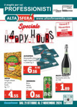 Altasfera Special happy hours - al 02.11.2024