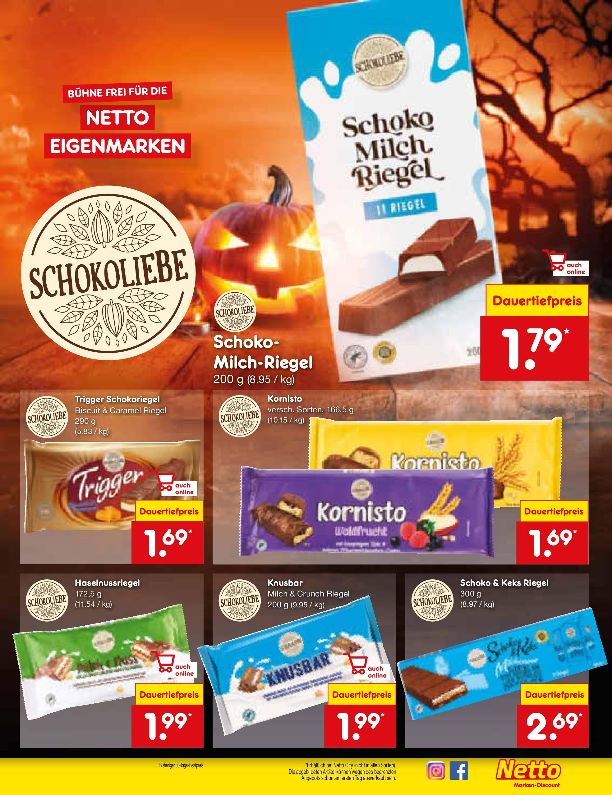 Netto Marken-Discount - Rheinland-Pfalz (ab 27.10.2024) » Angebote | Seite: 22 | Produkte: Milch