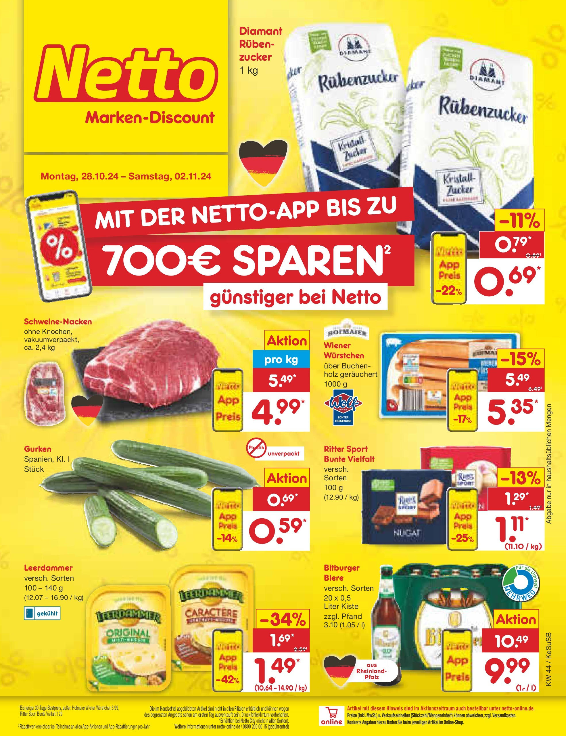 Netto Marken-Discount Rheinland-Pfalz (ab 27.10.2024) > Angebote