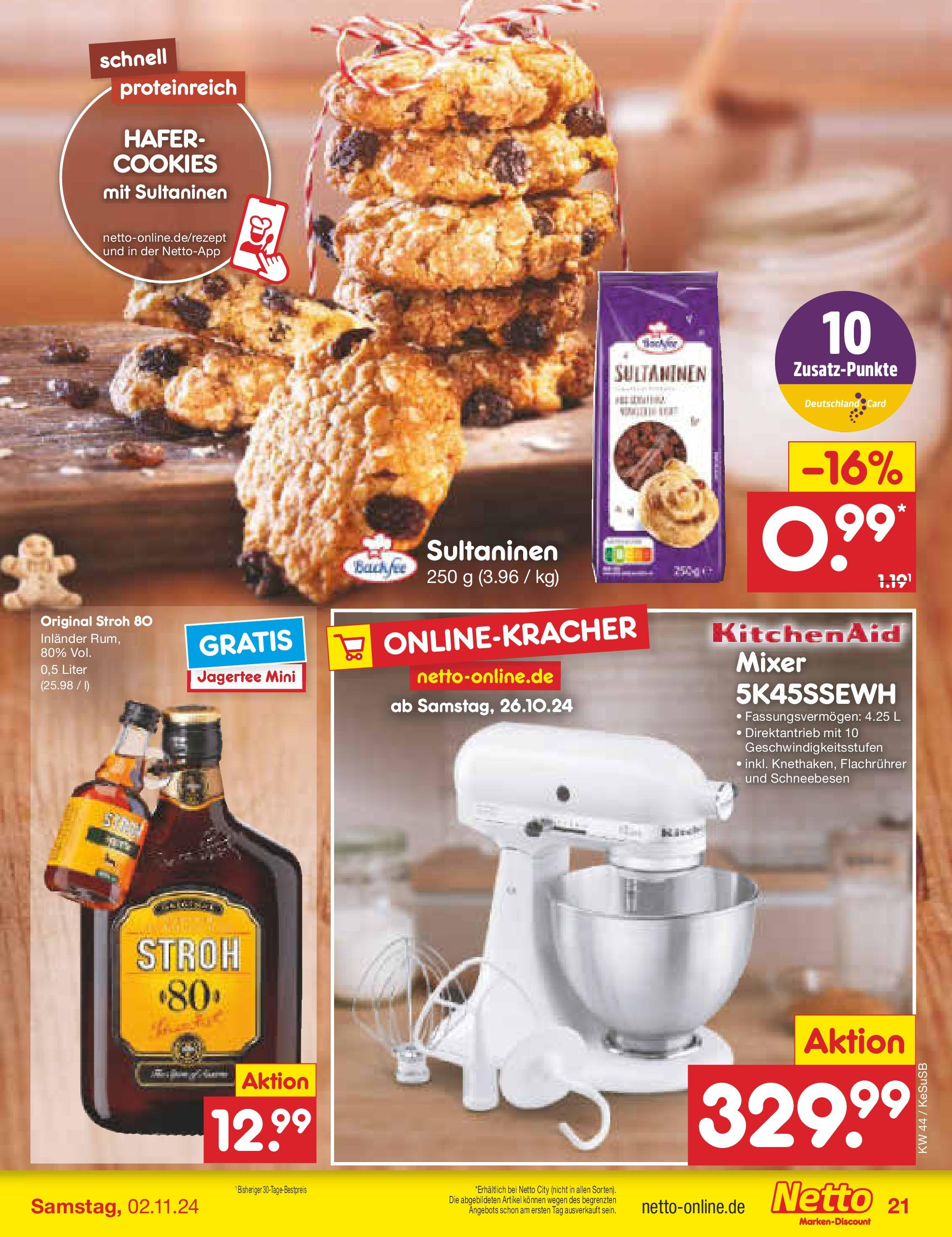 Netto Marken-Discount - Rheinland-Pfalz (ab 27.10.2024) » Angebote | Seite: 27 | Produkte: Mixer