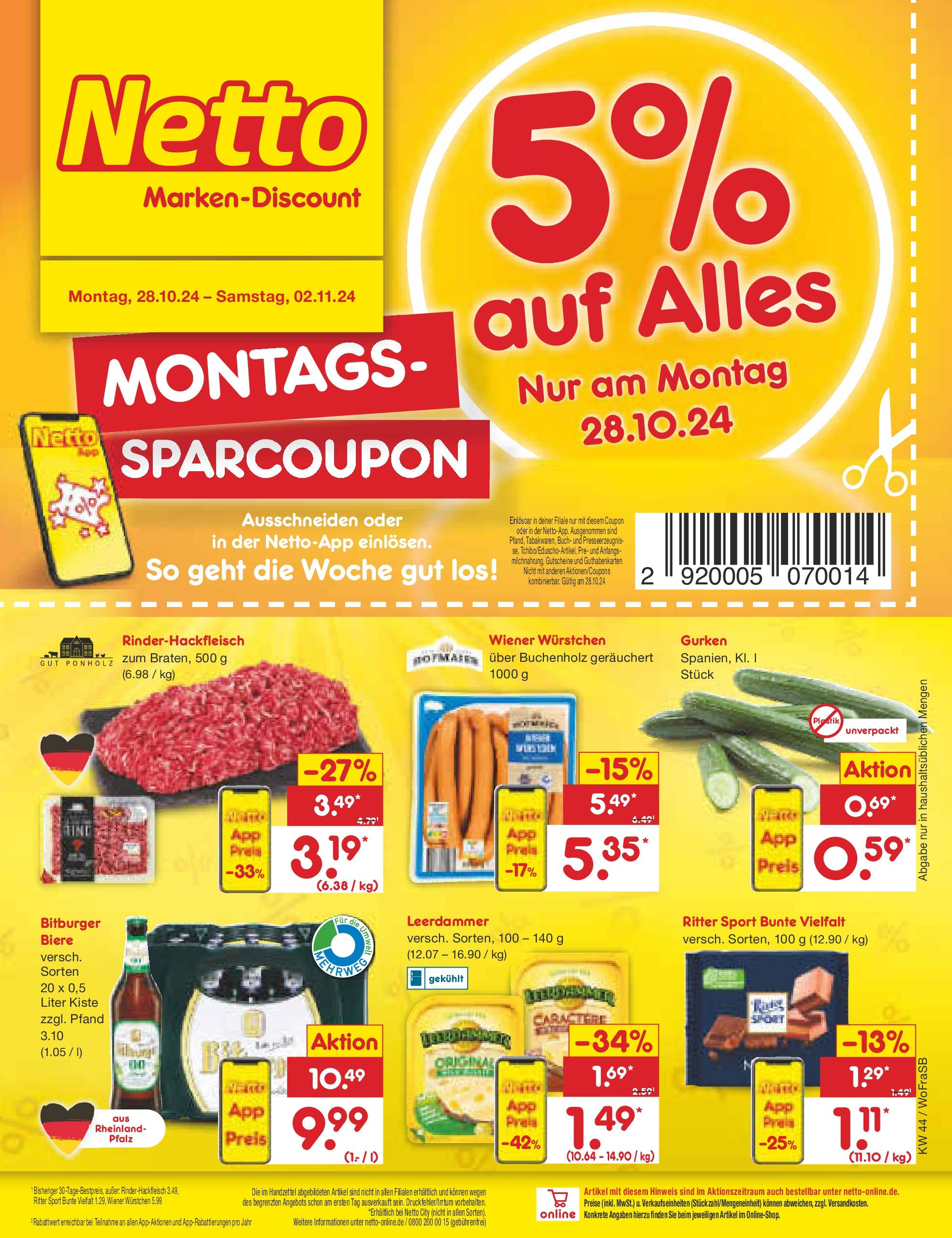 Netto Marken-Discount Hessen (ab 27.10.2024) > Angebote