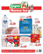 Nonna Isa Promozione dal 22 ottobre al 20 novembre2024 - al 03.11.2024