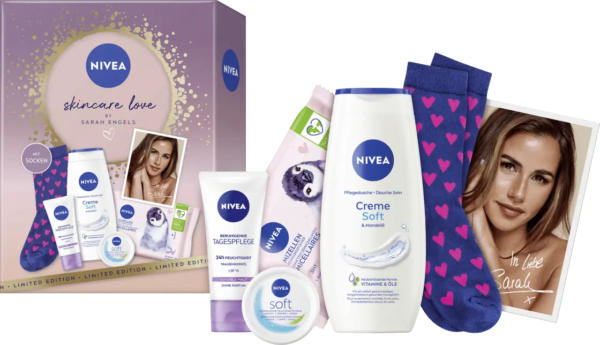 NIVEA Geschenkset Skincare Love by Sara 5tlg