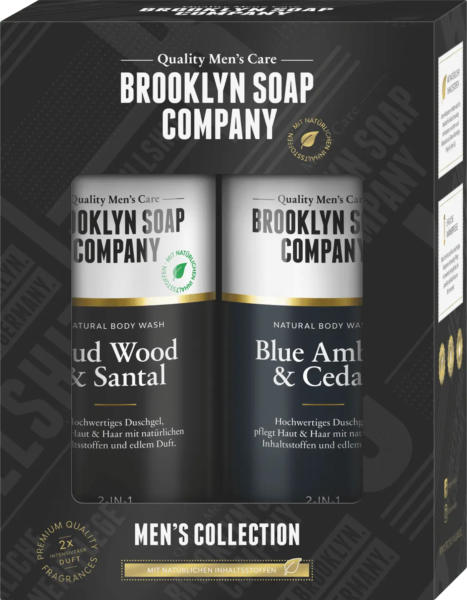 Brooklyn Soap Company Geschenkset Men´s Collection 2tlg