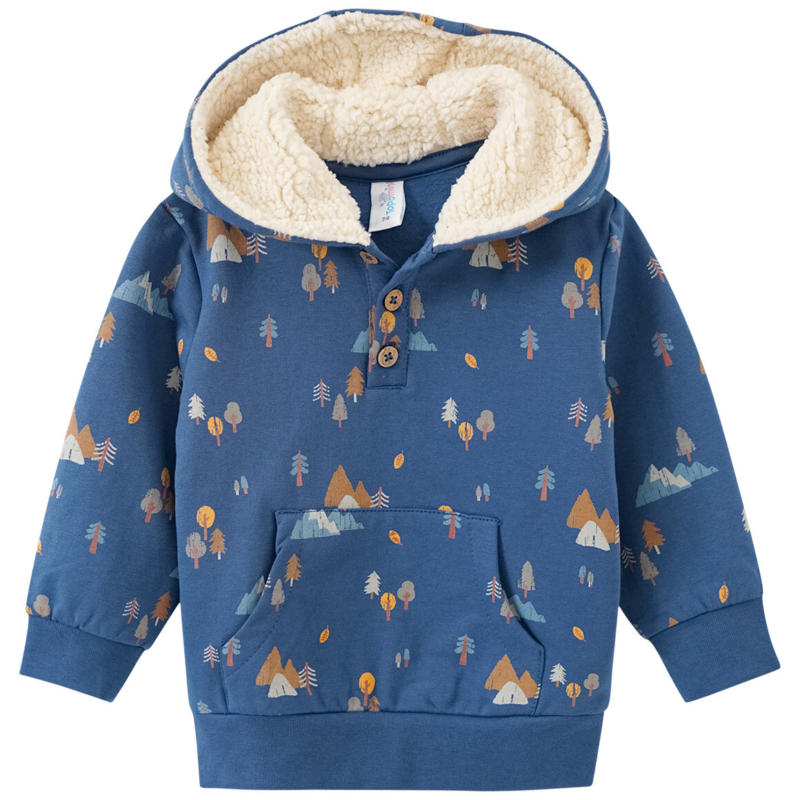 Baby Hoodie mit Waldmotiven