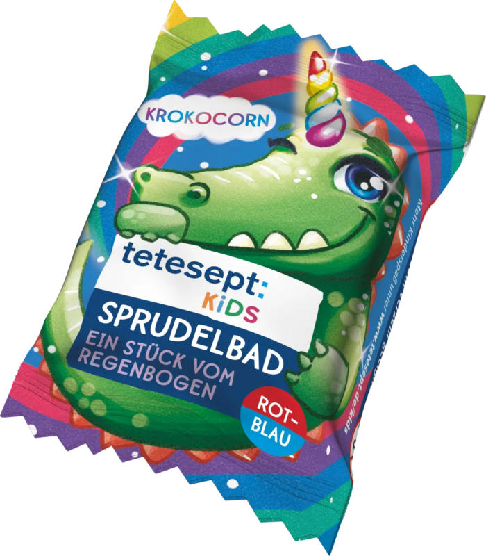 tetesept Kinder Badezusatz Sprudelbad Regenbogen