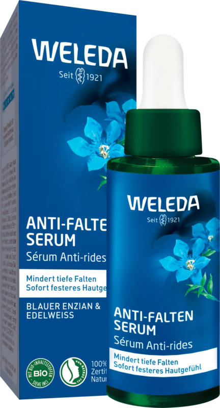 Weleda Serum Anti-Falten blauer Enzian & Edelweiss