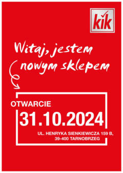 Pogląd gazetki "NEO Tarnobrzeg" ze sklepu Kik ważnej od 27.10.2024