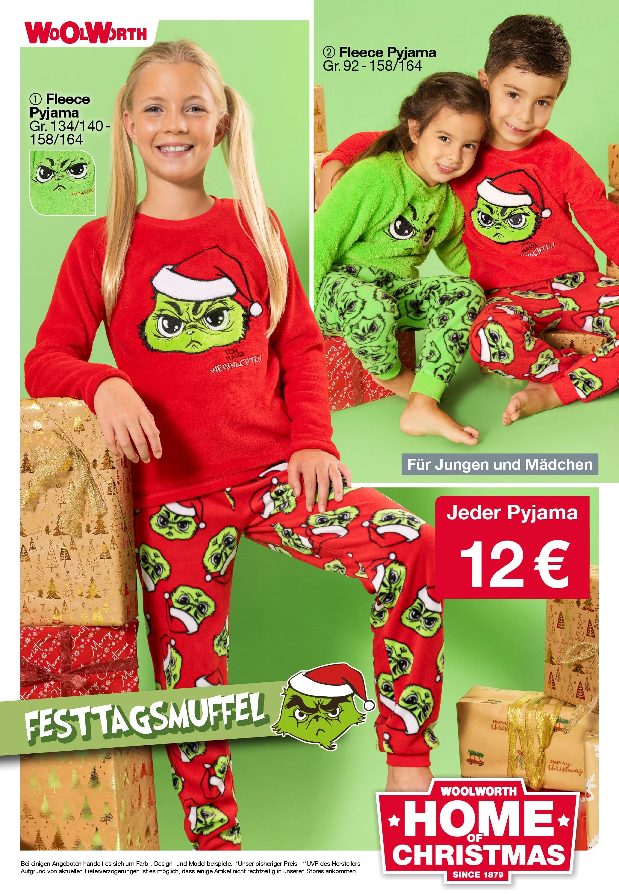 Woolworth Flugblatt von 24.10.2024 - Aktuelle Angebote | Seite: 3 | Produkte: Pyjama