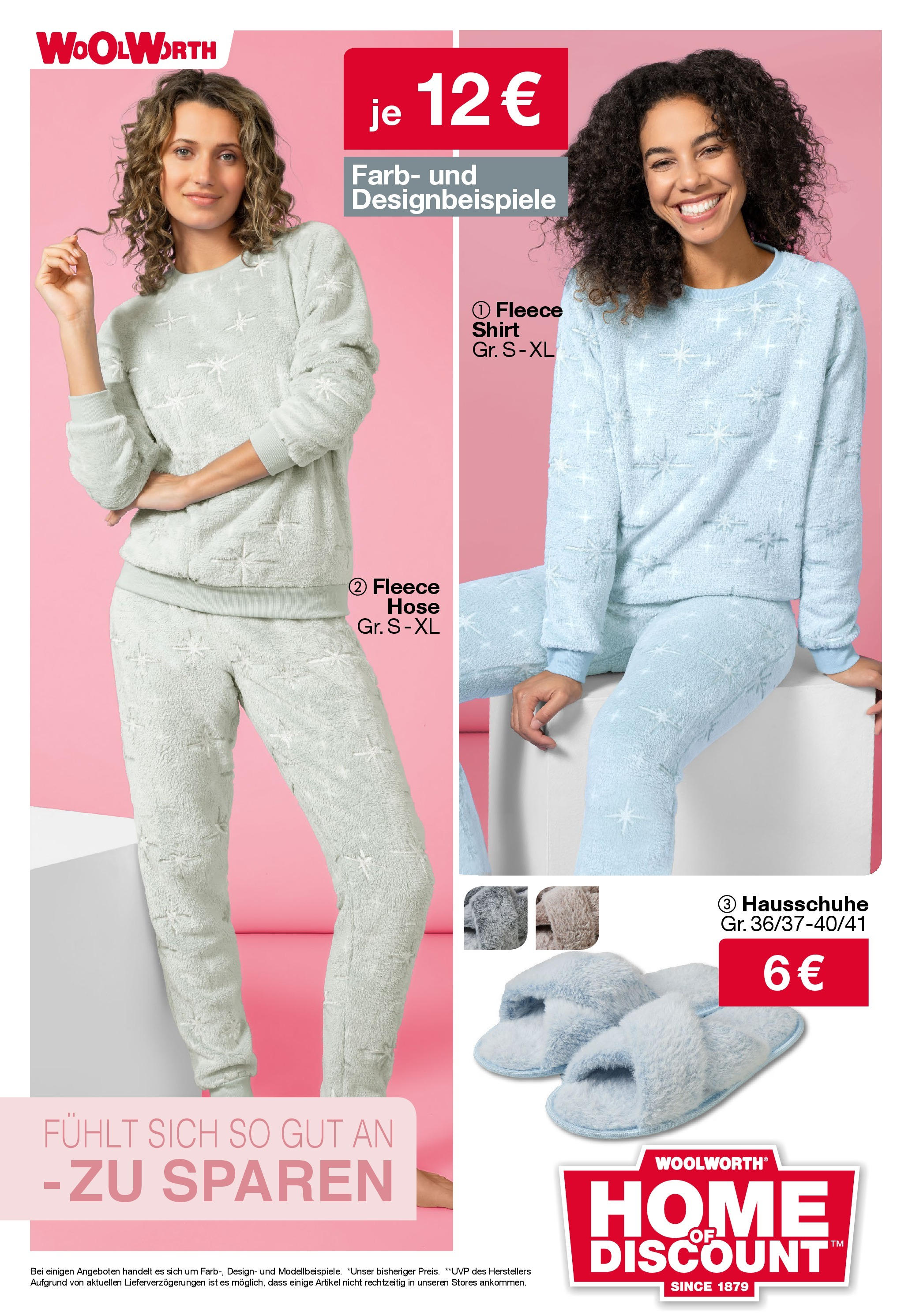 Woolworth Flugblatt von 24.10.2024 - Aktuelle Angebote | Seite: 9 | Produkte: Hose, Hausschuhe