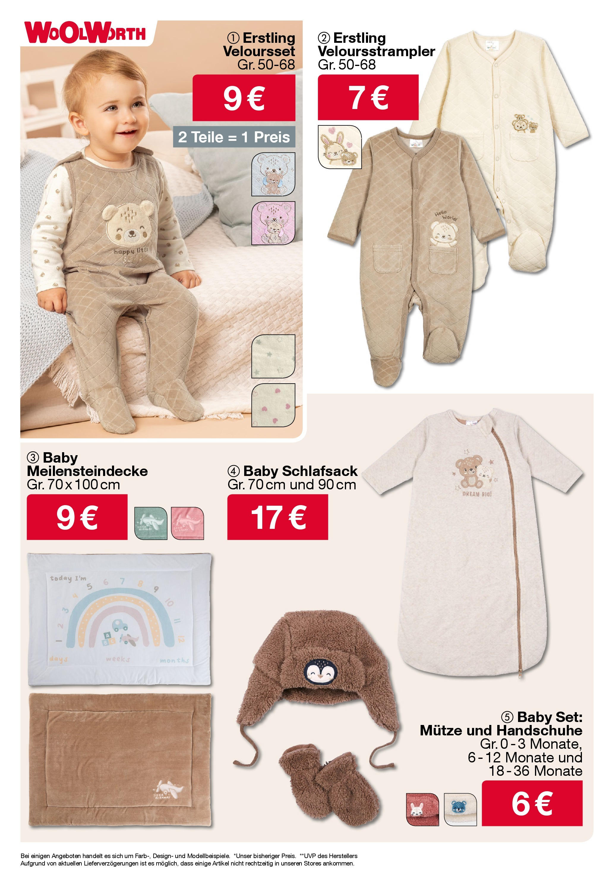 Woolworth Flugblatt von 24.10.2024 - Aktuelle Angebote | Seite: 23 | Produkte: Handschuhe