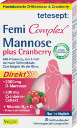 tetesept Femi Complex Mannose plus Cranberry Sachets 8 St