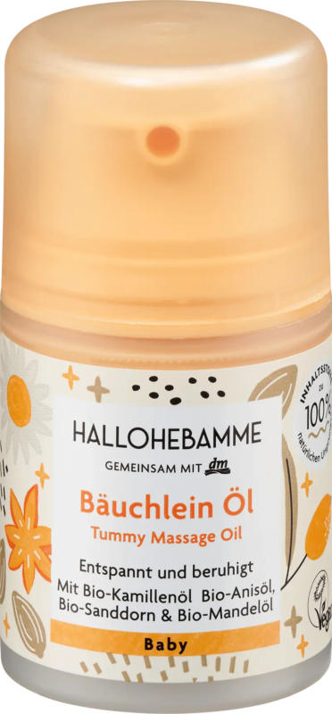 HALLOHEBAMME Babyöl Bäuchlein