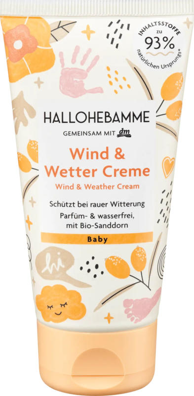 HALLOHEBAMME Wind & Wetter Creme