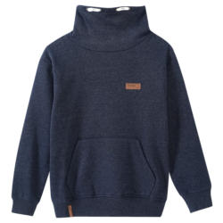 Jungen Sweatshirt mit Schalkragen (Nur online)