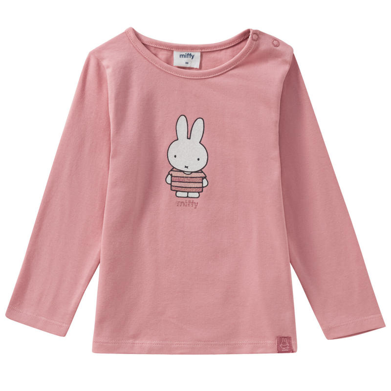 Miffy Langarmshirt mit Glitzer-Print (Nur online)